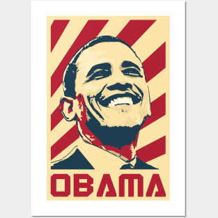 Barack Obama Retro Propeganda Posters and Art